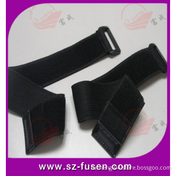 Self-Locking Plastic Buckle Velcro Strap